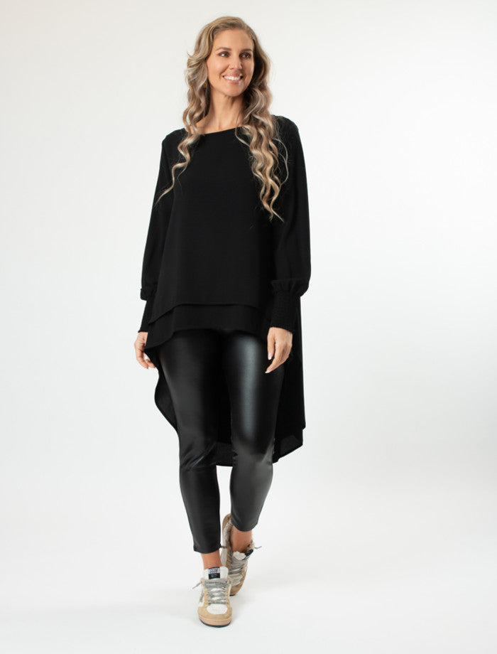 Stella + Gemma Havana Top - Black