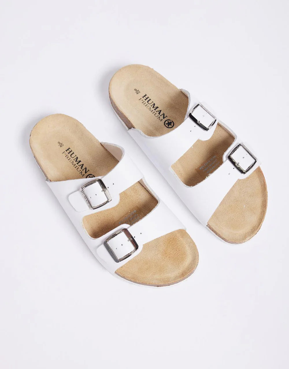 Human Shoes Lynx Slide | White