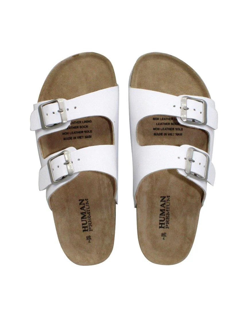 Human Shoes Lynx Slide | White