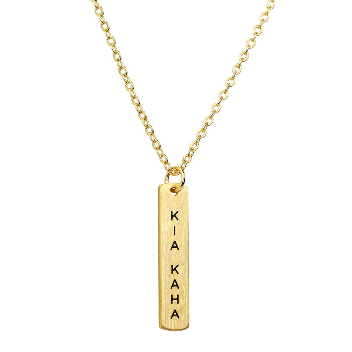 Little Taonga Kia Kaha - Stay Strong - Necklace