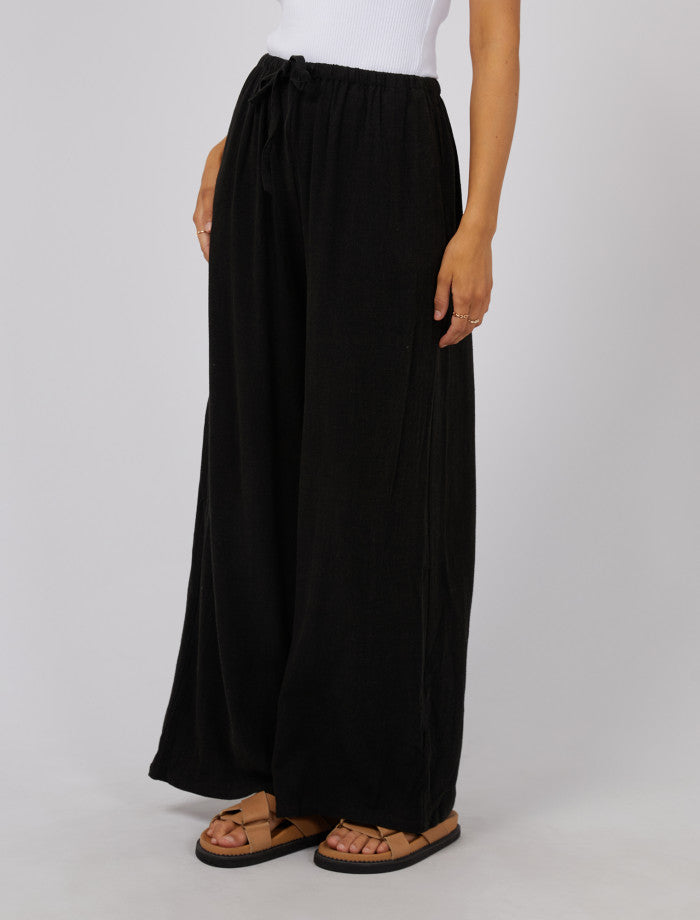 All About Eve Luxe Linen Pant | Black