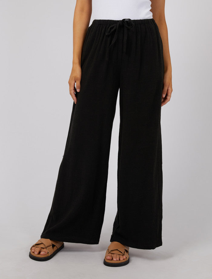 All About Eve Luxe Linen Pant | Black