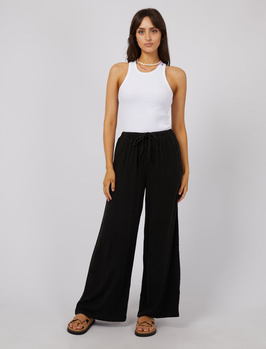 All About Eve Luxe Linen Pant | Black