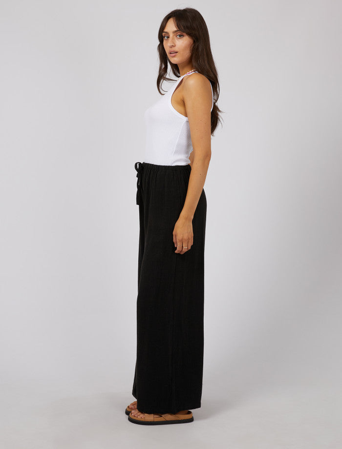 All About Eve Luxe Linen Pant | Black