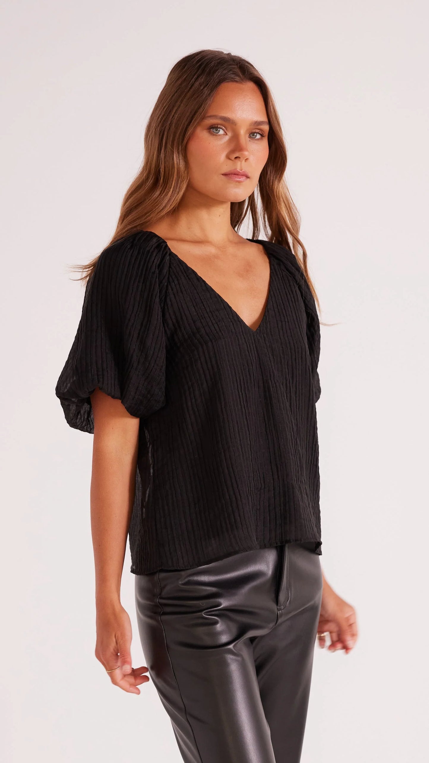 Mink Pink Raven Blouse