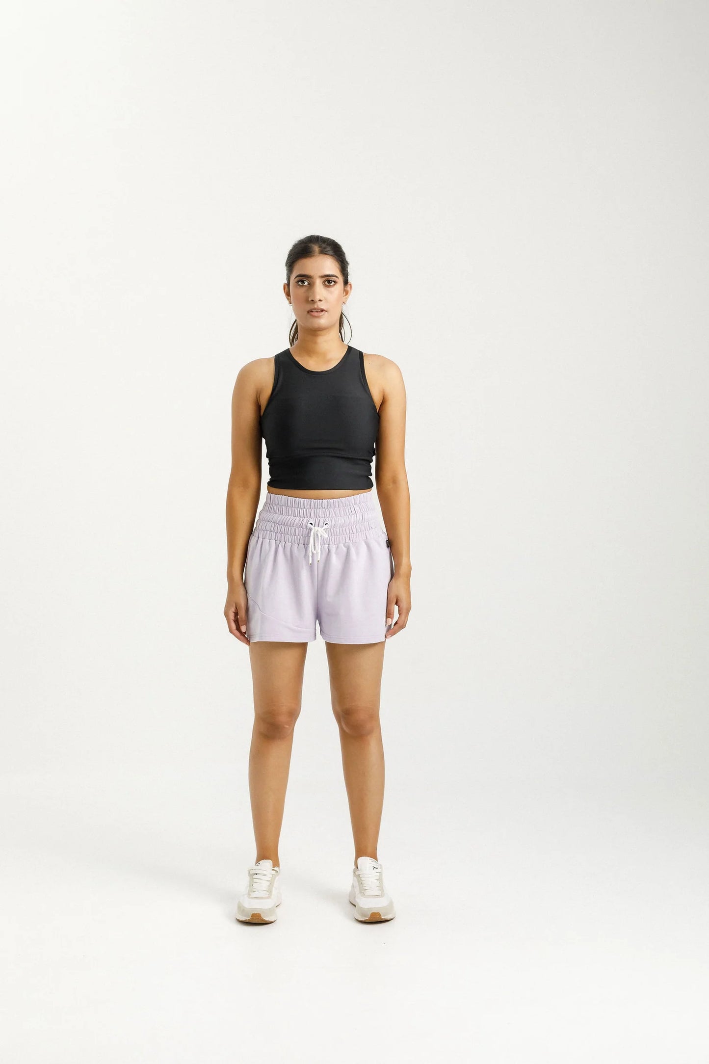 Rose Road Blake Shorts | Lilac