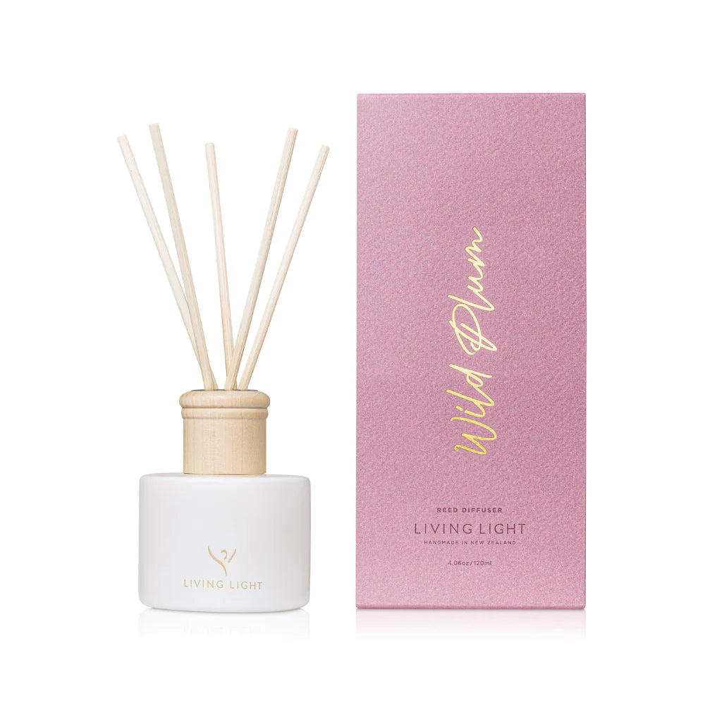 Living Light Reed Diffuser - Wild Plum