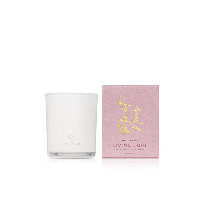 Living Light Pinot Noir Mini Soy Candle